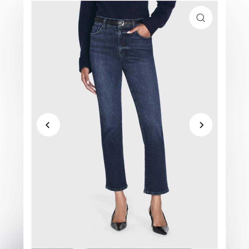 Frame Le High Straight Jeans